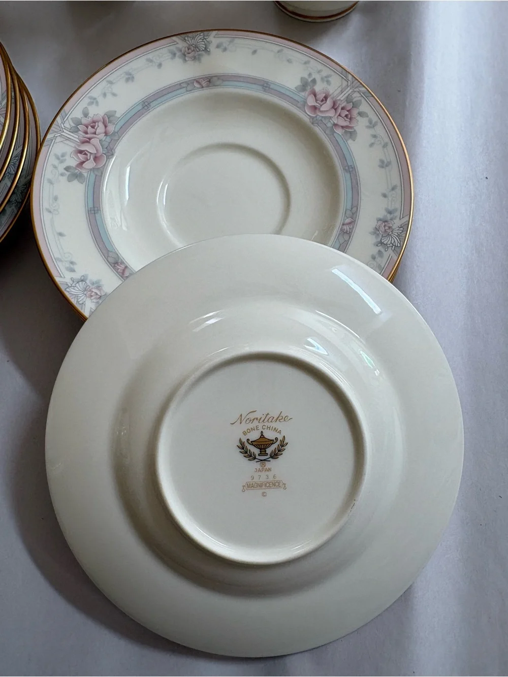Noritake Magnificence Cup and Saucer